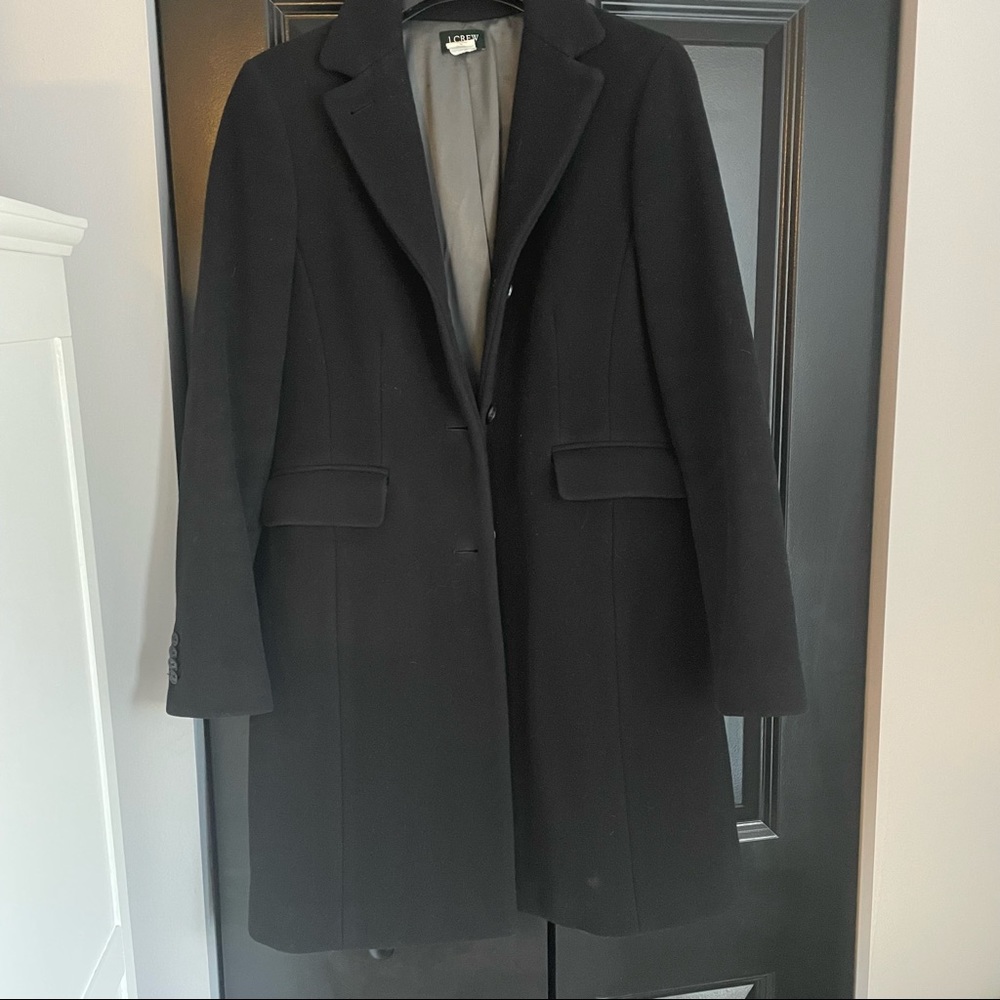 Wool Cashmere J.Crew Car Coat